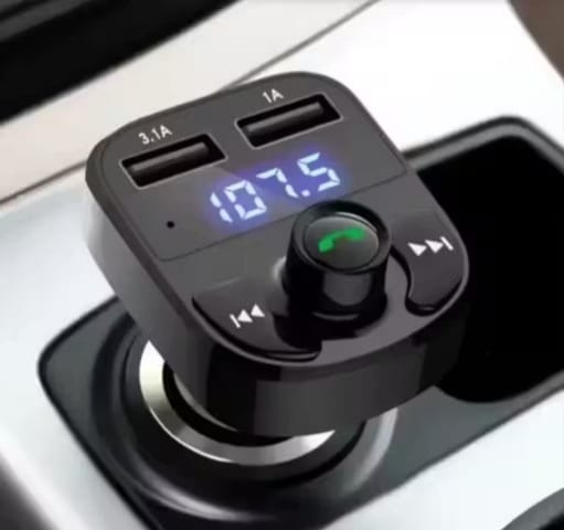 Nivraplus FieryFrost X8 Car Charger FM Transmitter